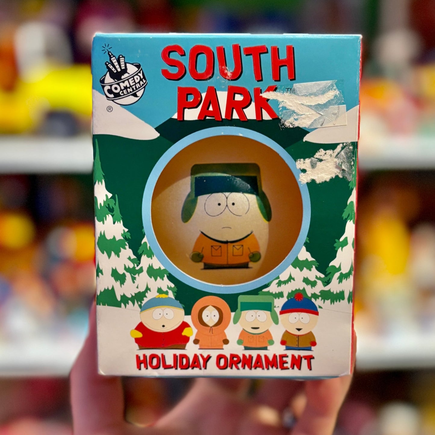 South Park: Kyle Holiday Ornament (new in box, 1998) - PopCultGang