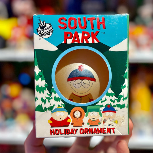 South Park: Stan In Love Holiday Ornament (new in box, 1998) - PopCultGang