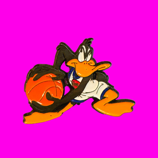 Space Jam: Daffy Duck Enamel Pin (Warner Bros., 90s) - PopCultGang