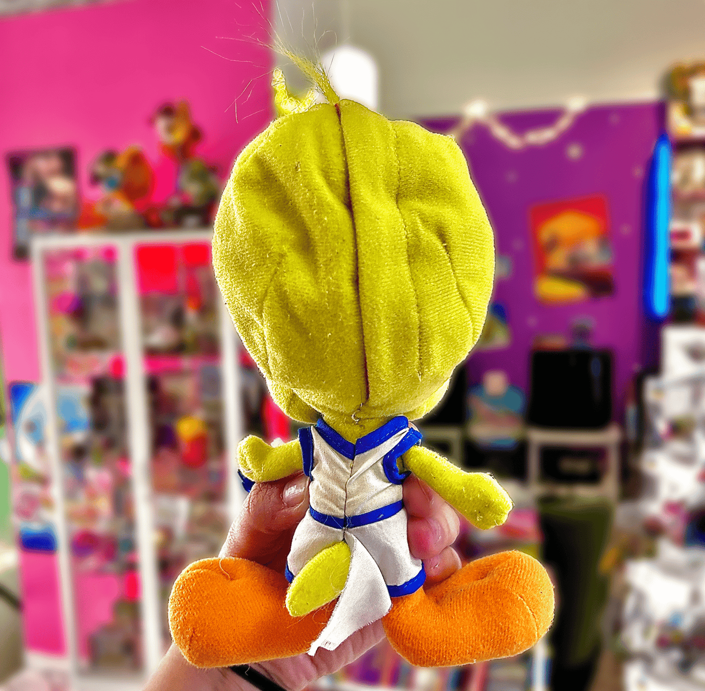 Space Jam: Tweety & Sylvester Basketball Combo Plush (1996) - PopCultGang