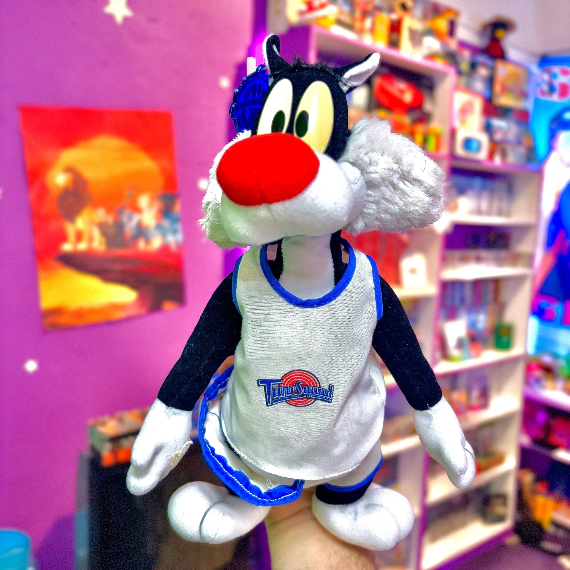 Space Jam: Tweety & Sylvester Basketball Combo Plush (1996) - PopCultGang