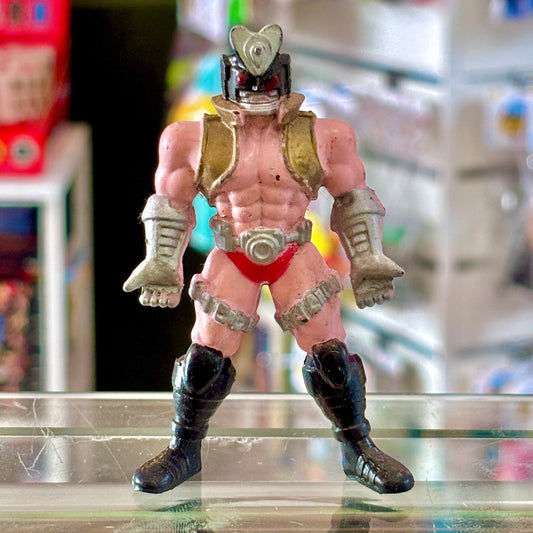 SPACE: Weird Muscular Robot Man Bootleg Figure - Dollar Store Toy (1980s) - PopCultGang