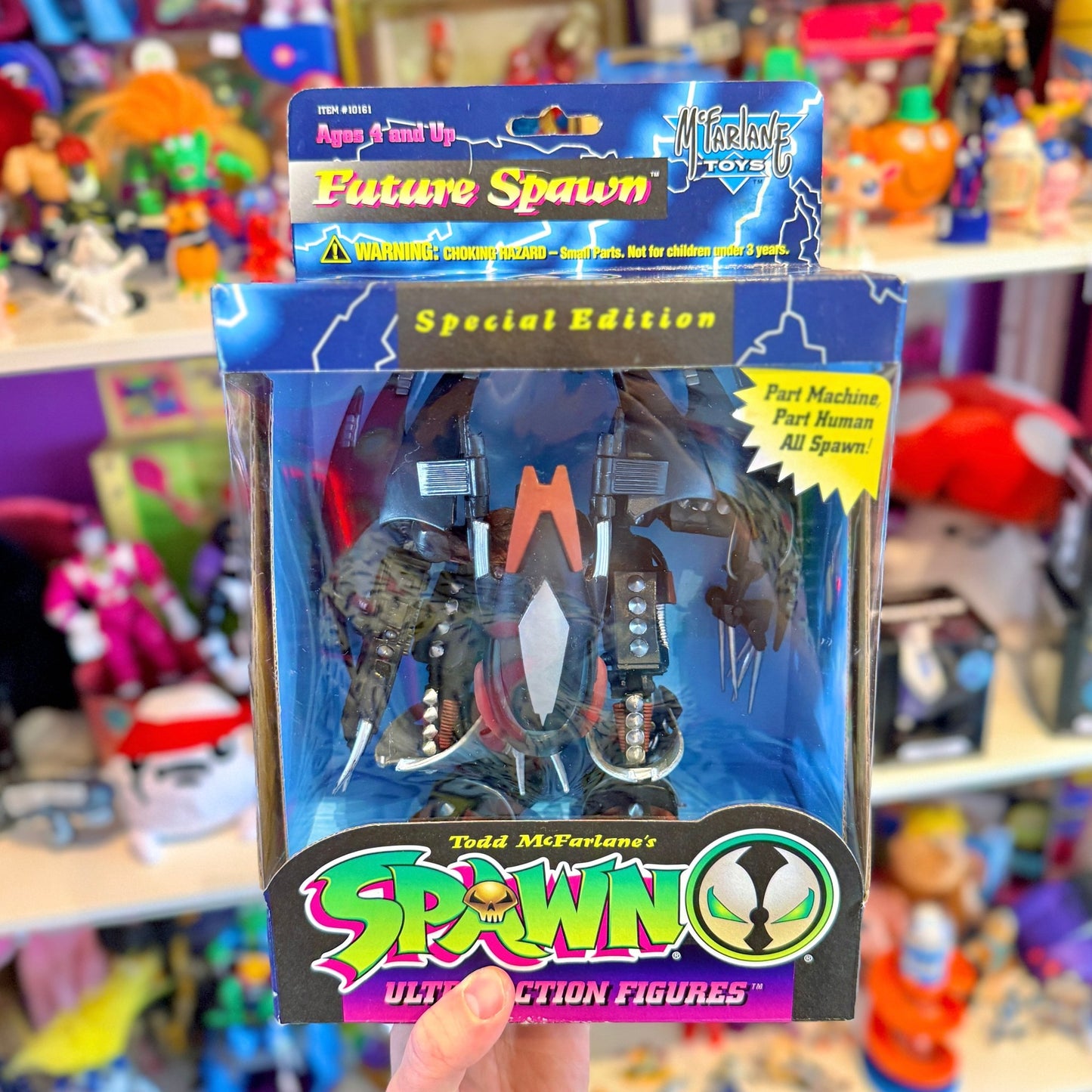 Spawn: Future Spawn Special Edition Action Figure (MOC, McFarlane, 1995) - PopCultGang