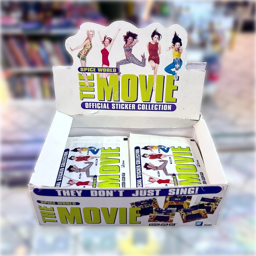 Spice World The Movie: Official Sticker Collection (1997) - PopCultGang