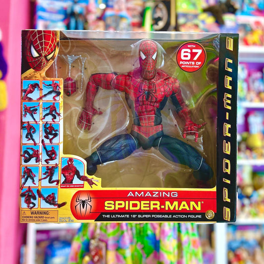 Spider-Man 2: The Ultimate Super Poseable Spider-Man Action Figure 45 cm (Toy Biz, Marvel, Sony Pictures, 2004) - PopCultGang