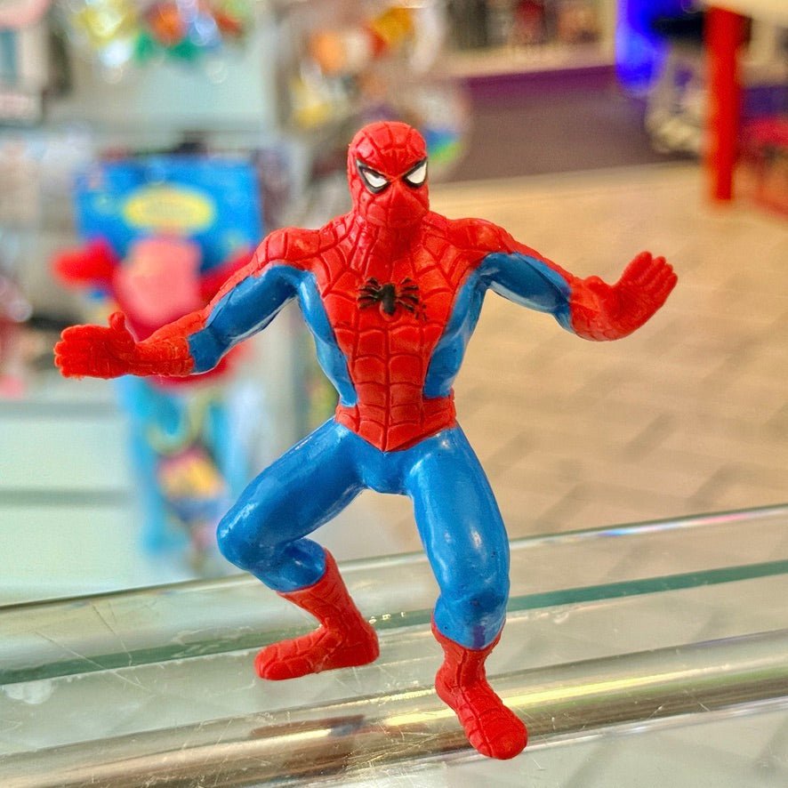 Spider-Man PVC Rubber Figure (Marvel, Yolanda, Comics Spain, 1990) - PopCultGang