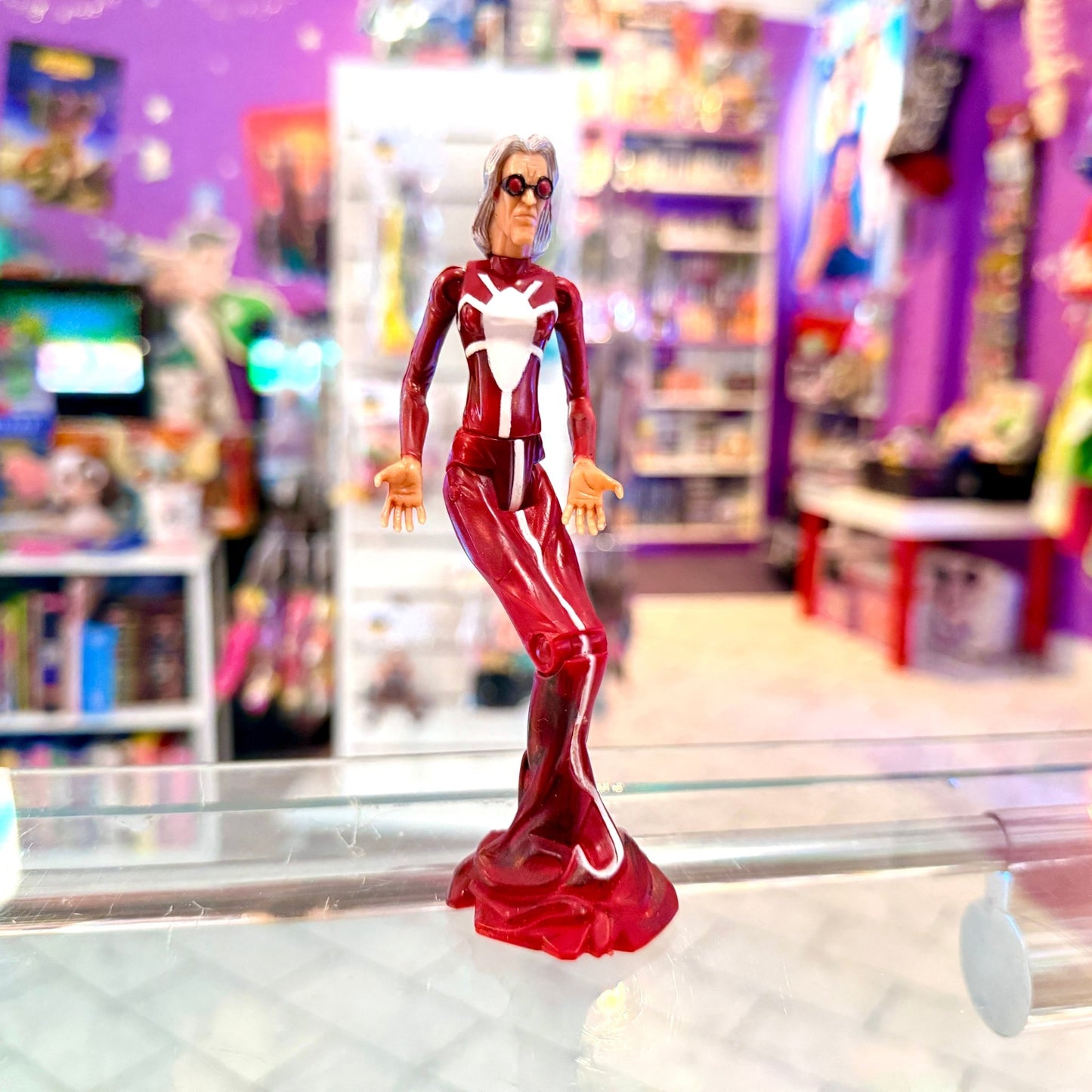 Spider-Man: Sneak Attack - Madame Web Action Figure (Toy Biz, 1997) - PopCultGang