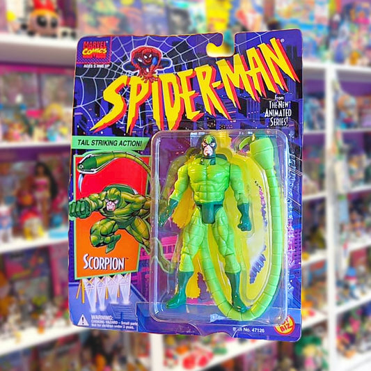 Spider - Man: The Animated Series - Scorpion Action Figure (MOC, 90s) - PopCultGang