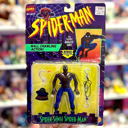 Spider - Man The Animated Series: Spider - Sense Spider - Man MOC (ToyBiz, 90s) - PopCultGang