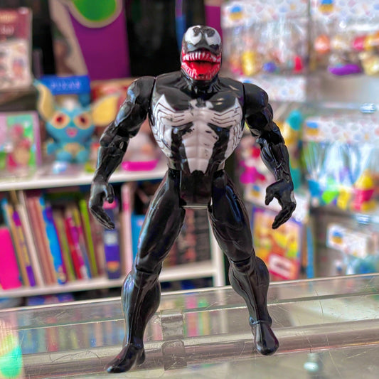 Spider-Man The Animated Series: Venom - Jaw Chomping Action Figure (ToyBiz, 1994) - PopCultGang