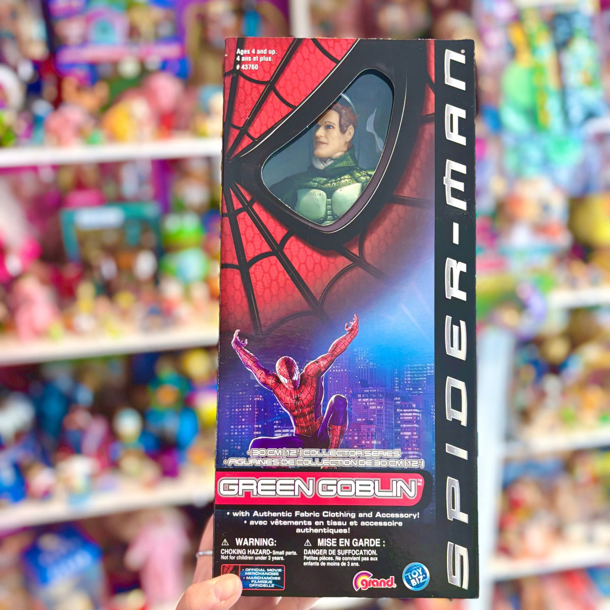 Spider-Man: The Movie - Green Goblin 30 cm Collector's Series Doll (Toy Biz, 2002) - PopCultGang