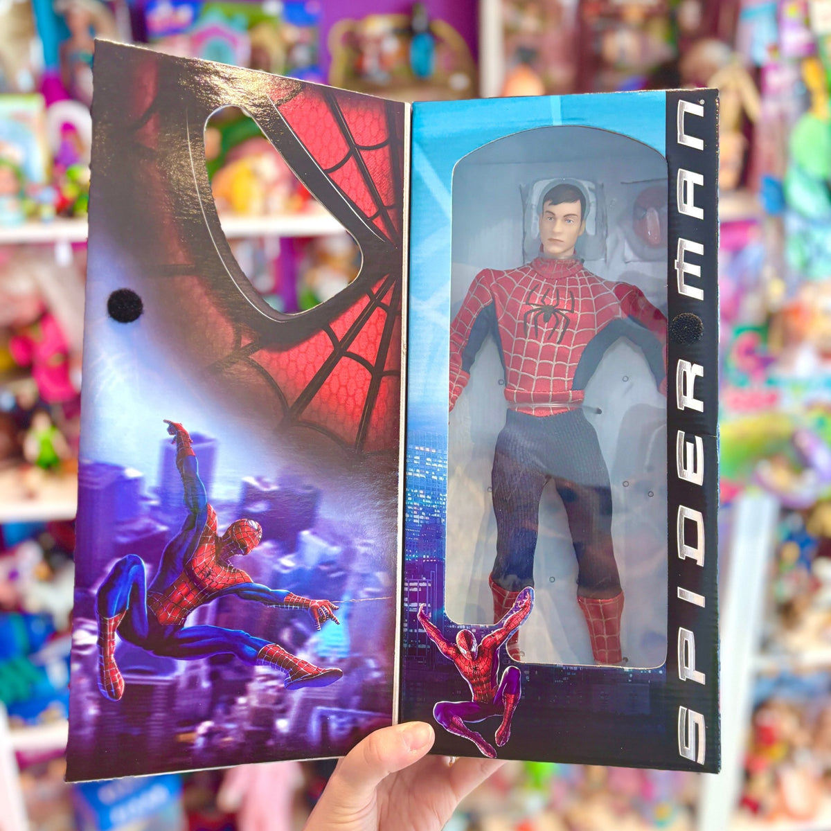 Spider-Man: The Movie - Peter Parker 30 cm Collector's Series Doll (Toy Biz, 2002) - PopCultGang