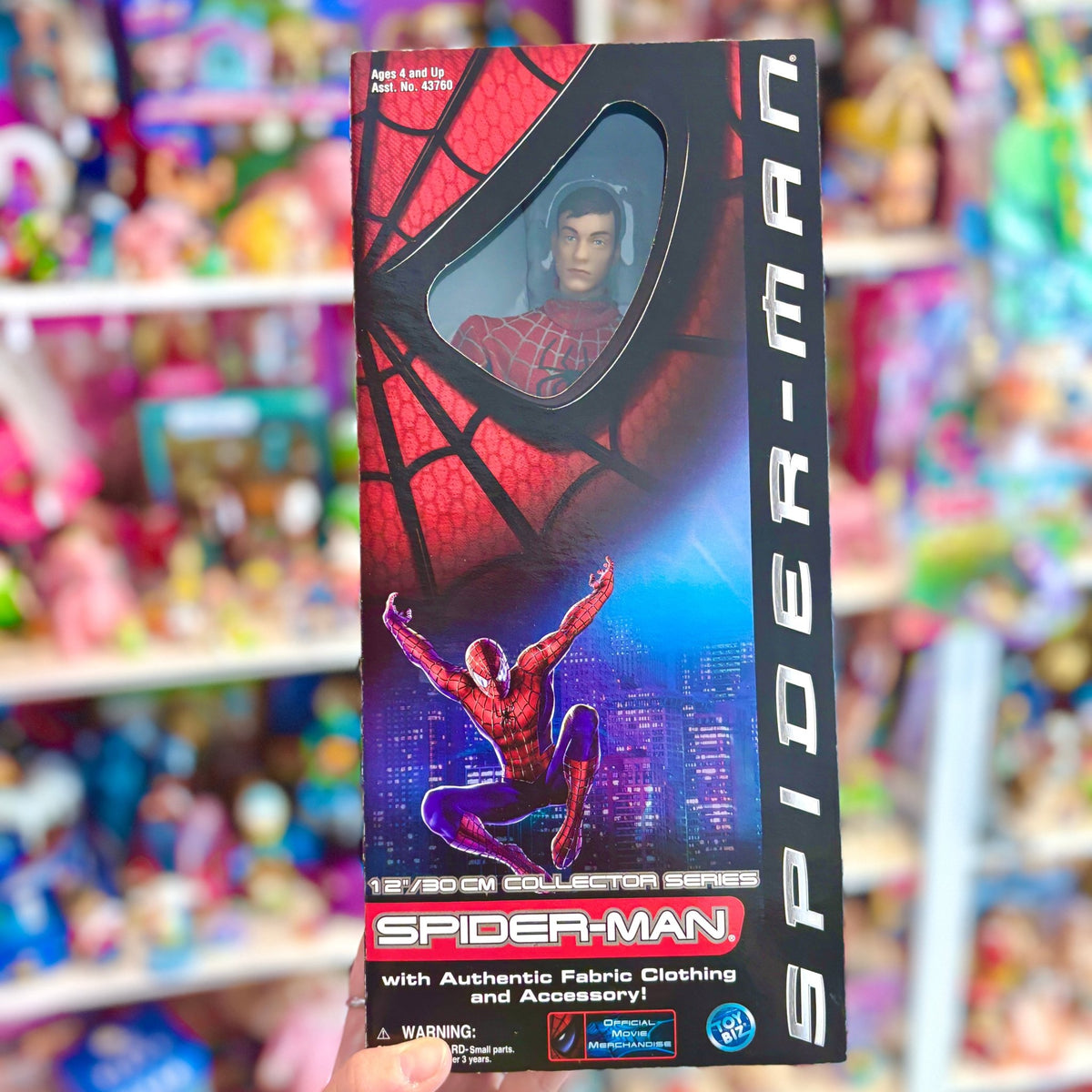Spider-Man: The Movie - Peter Parker 30 cm Collector's Series Doll (Toy Biz, 2002) - PopCultGang