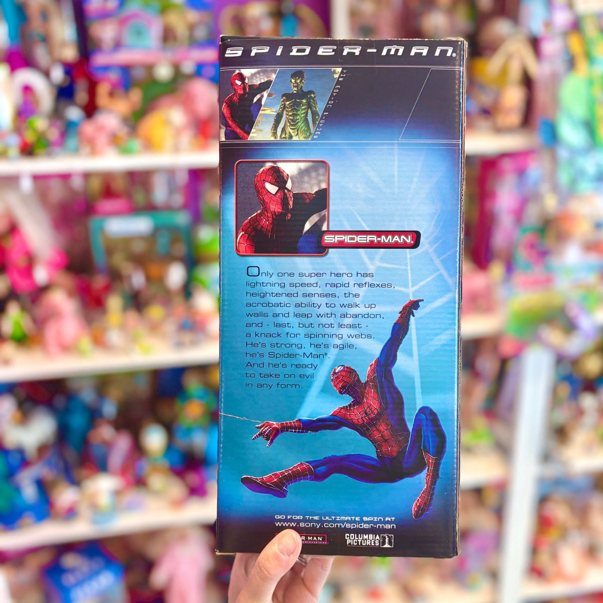 Spider-Man: The Movie - Peter Parker 30 cm Collector's Series Doll (Toy Biz, 2002) - PopCultGang