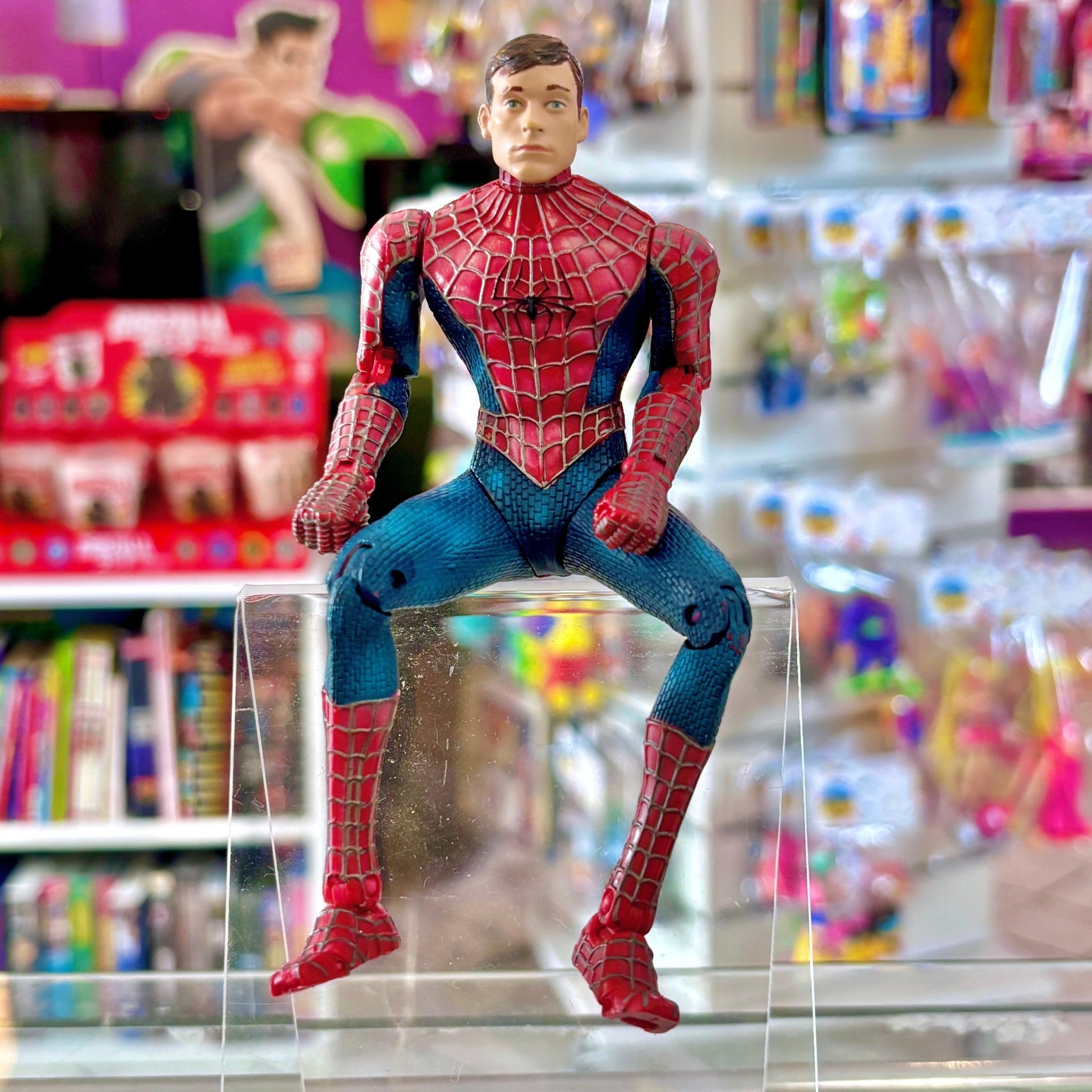 Spider - Man: The Movie - Power Punch Spider - Man Action Figure (Toby McGuire, ToyBiz, 2003) - PopCultGang