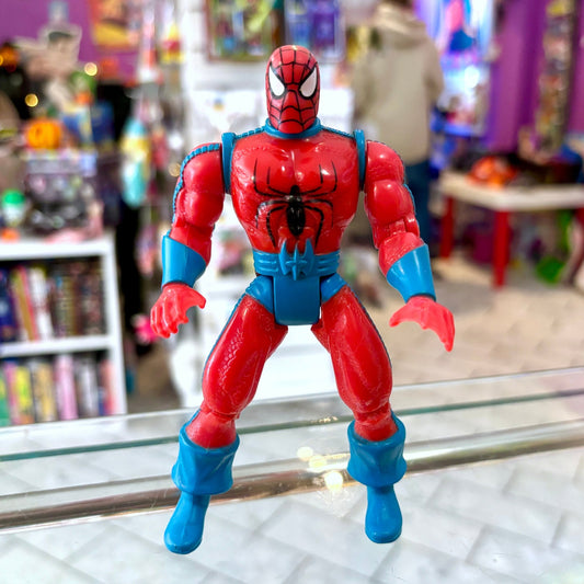 Spider - Man: Web Splashers - Hydro Blast - Kayak Spidey Action Figure (ToyBiz, 1998) - PopCultGang