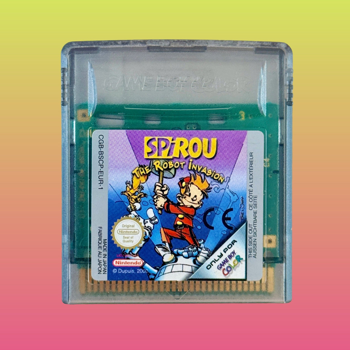 Spirou: The Robot Invasion (Gameboy Color) - PopCultGang