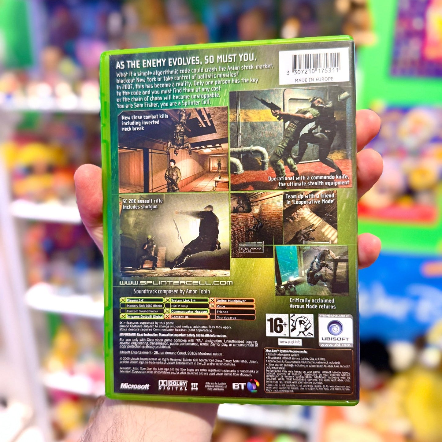 Splinter Cell: Chaos Theory (Xbox) - PopCultGang