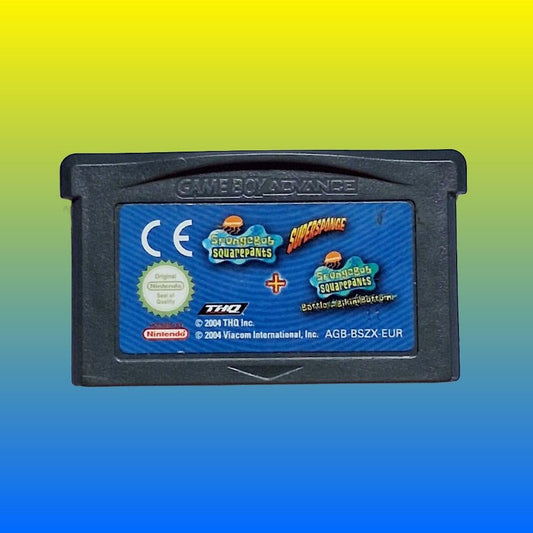 SpongeBob Squarepants 2-In-1: SuperSponge + Battle for Bikini Bottom (Gameboy Advance) - PopCultGang