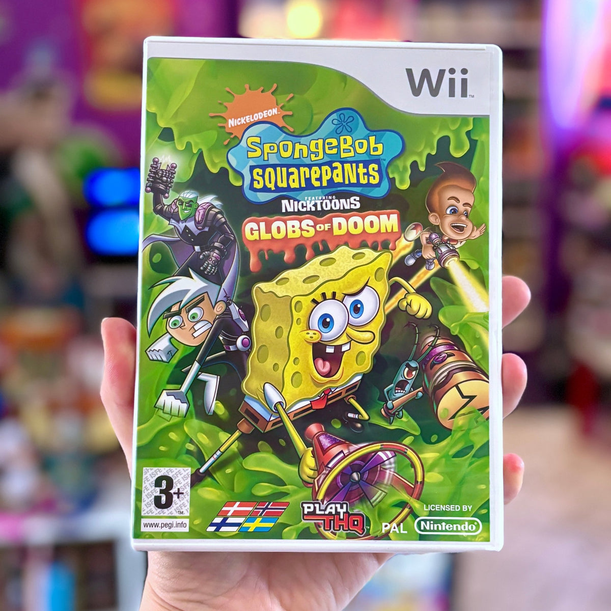 SpongeBob SquarePants featuring Nicktoons - Globs of Doom (Wii) - PopCultGang