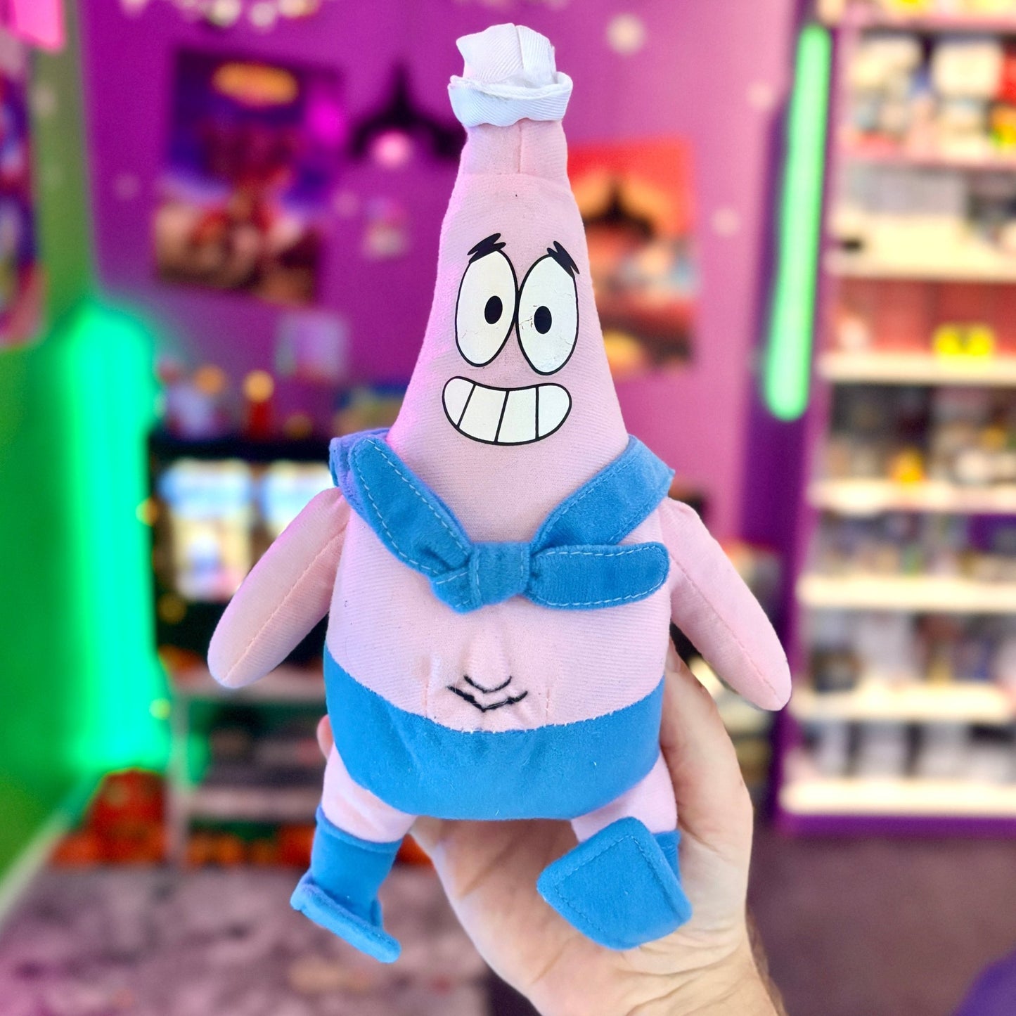 Spongebob Squarepants: Patrick Star Sailor Plush (2010, Nickelodeon) - PopCultGang