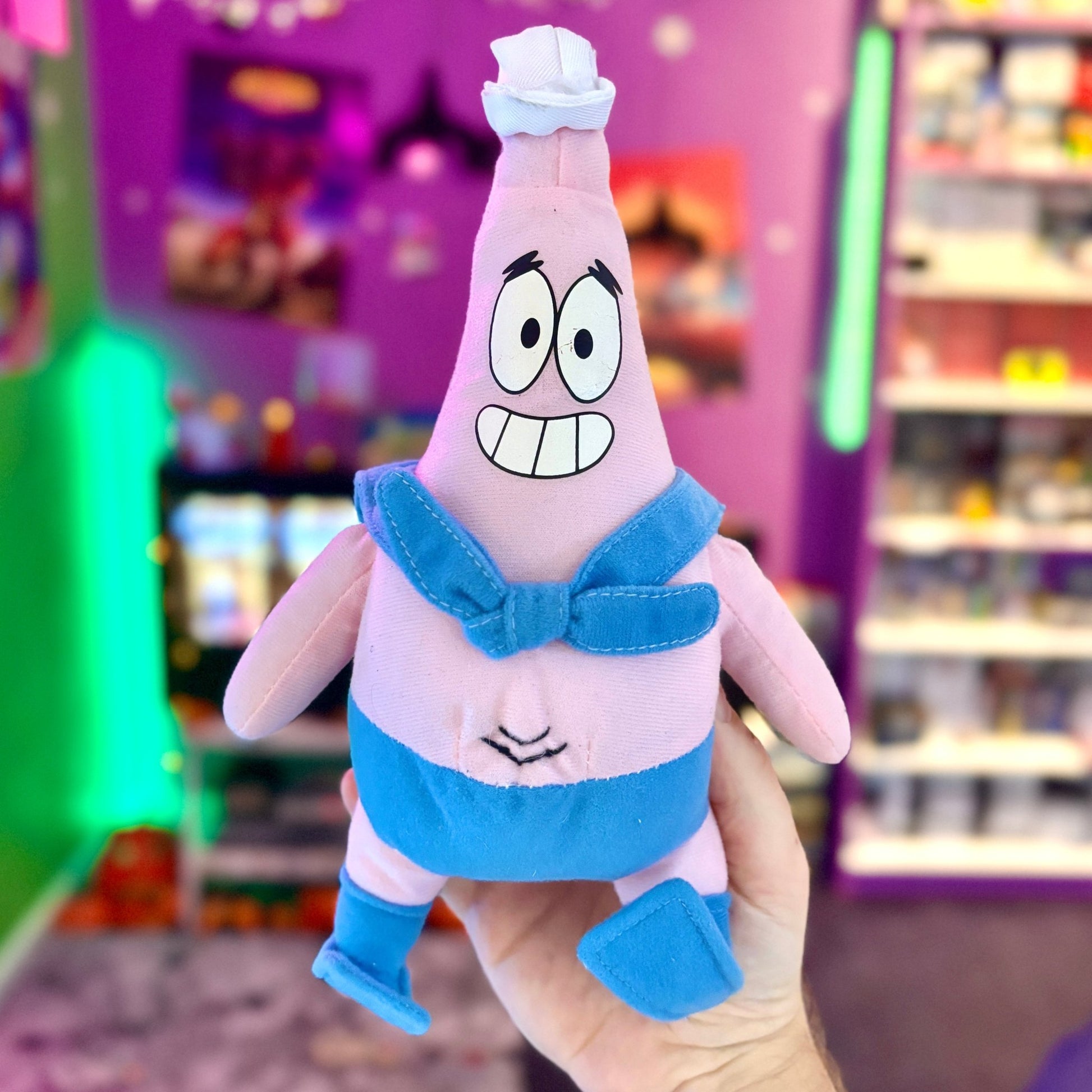 Spongebob Squarepants: Patrick Star Sailor Plush (2010, Nickelodeon) - PopCultGang