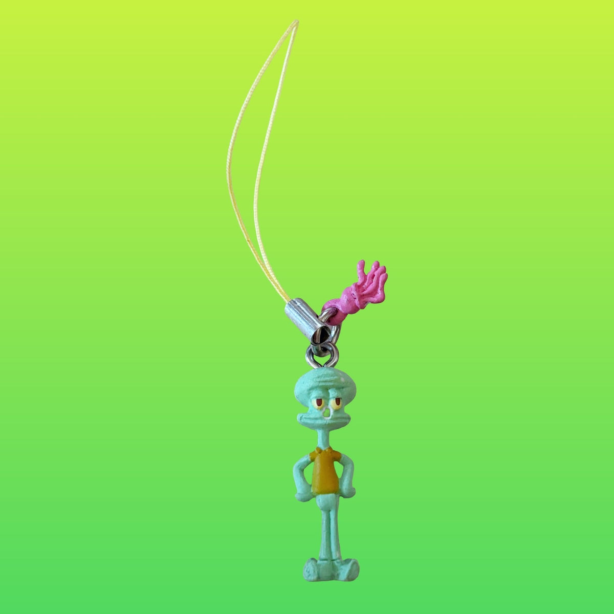 SpongeBob Squarepants: Squidward Phone Charm Gachapon (2000s) - PopCultGang