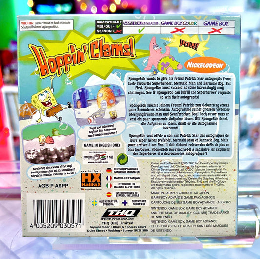 SpongeBob: Supersponge (Gameboy Advance) - PopCultGang