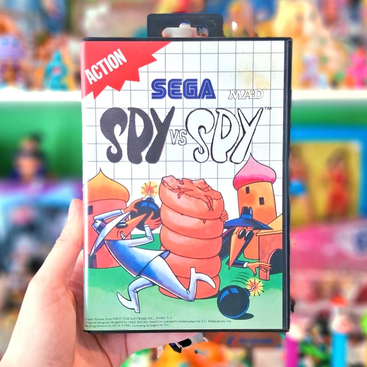 Spy VS Spy (Sega Master System) - PopCultGang