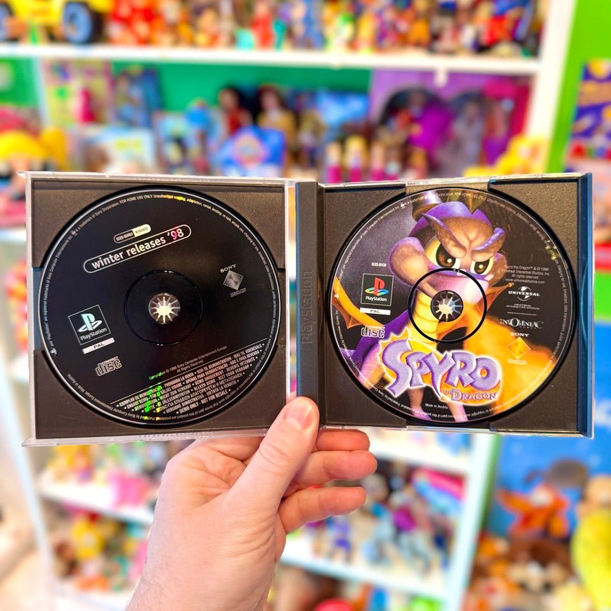 Spyro The Dragon + demo disc (PS1) - PopCultGang