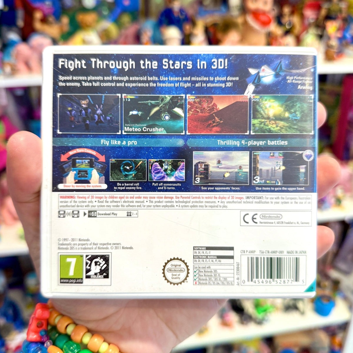 Star Fox 3D (Selects, Nintendo 3DS) - PopCultGang