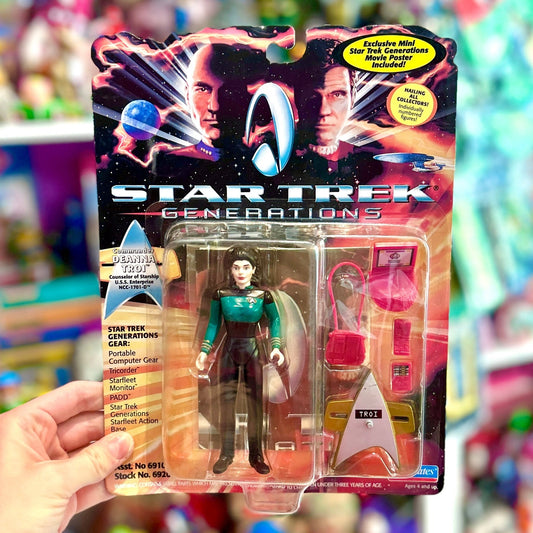 Star Trek: Generations - Commander Deanna Troi Figure (MOC, 1994) - PopCultGang