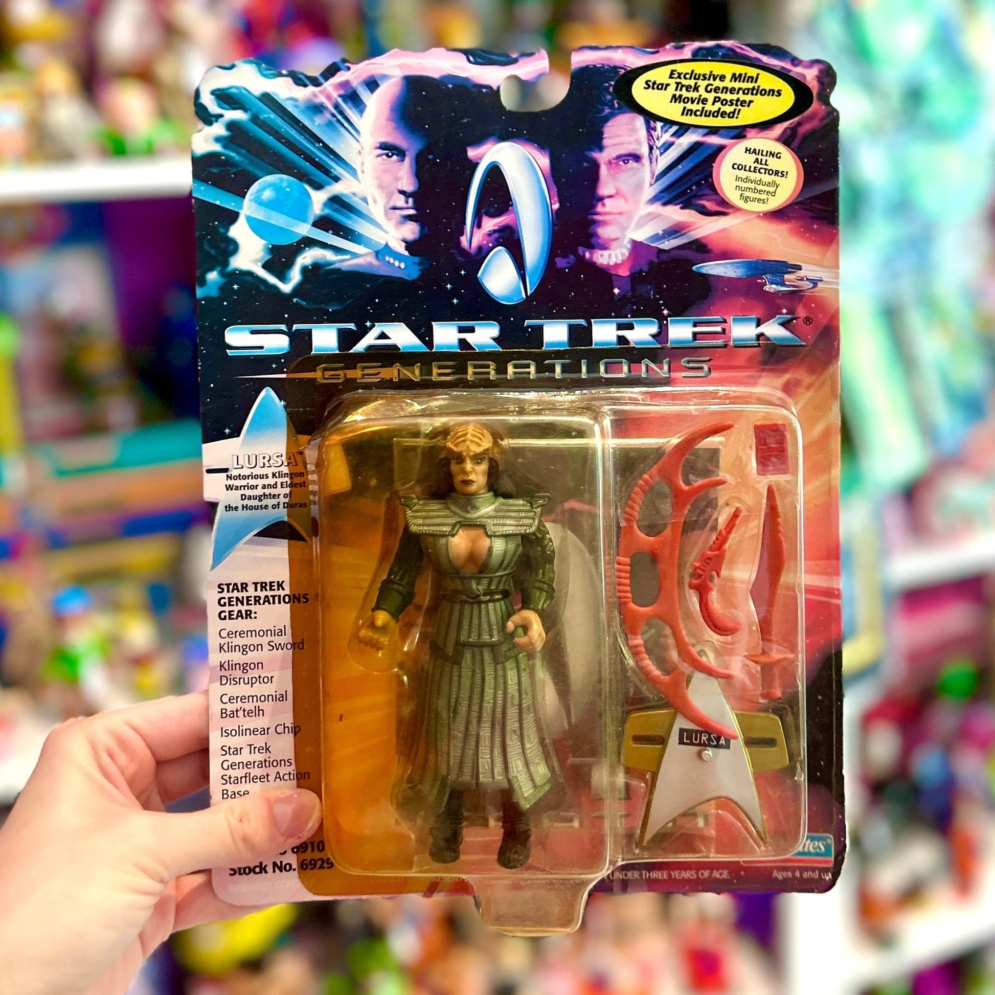 Star Trek: Generations - Lursa Figure (MOC, 1994) - PopCultGang