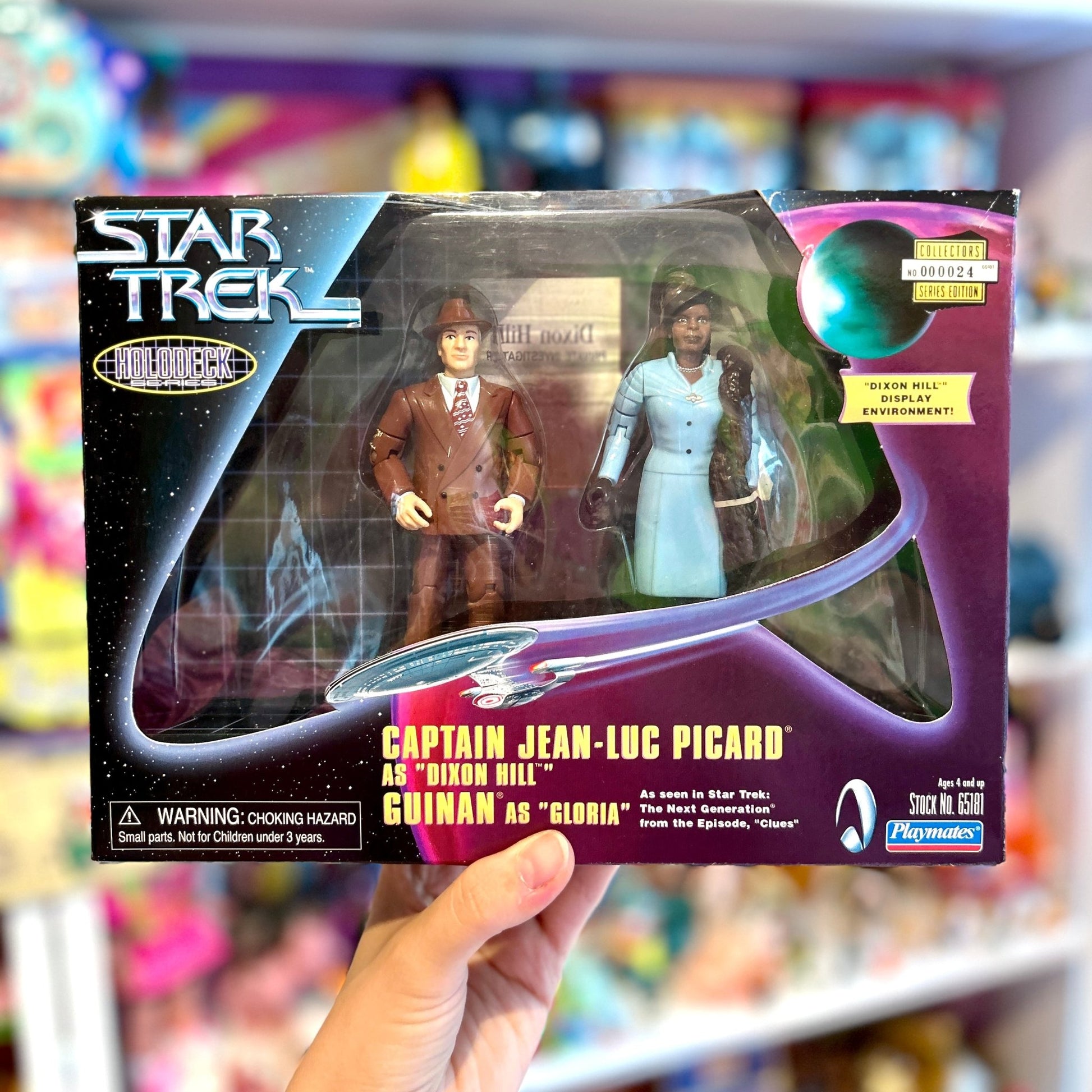 Star Trek: Holodeck Series - Captain Jean - Luc as Dixon Hill & Guinan as Gloria (90s) - PopCultGang