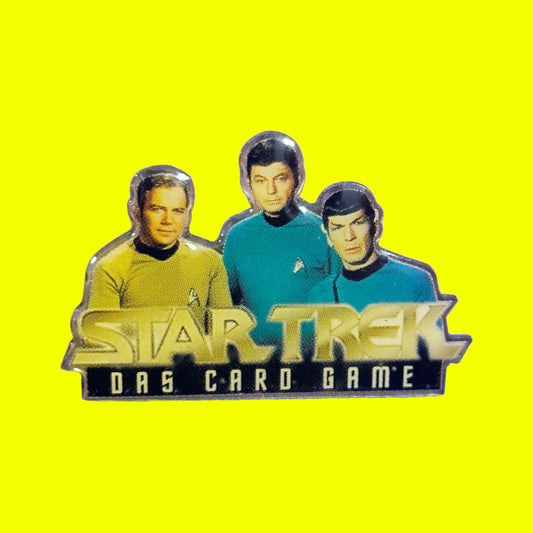 Star Trek: The Card Game Enamel Pin (90s) - PopCultGang