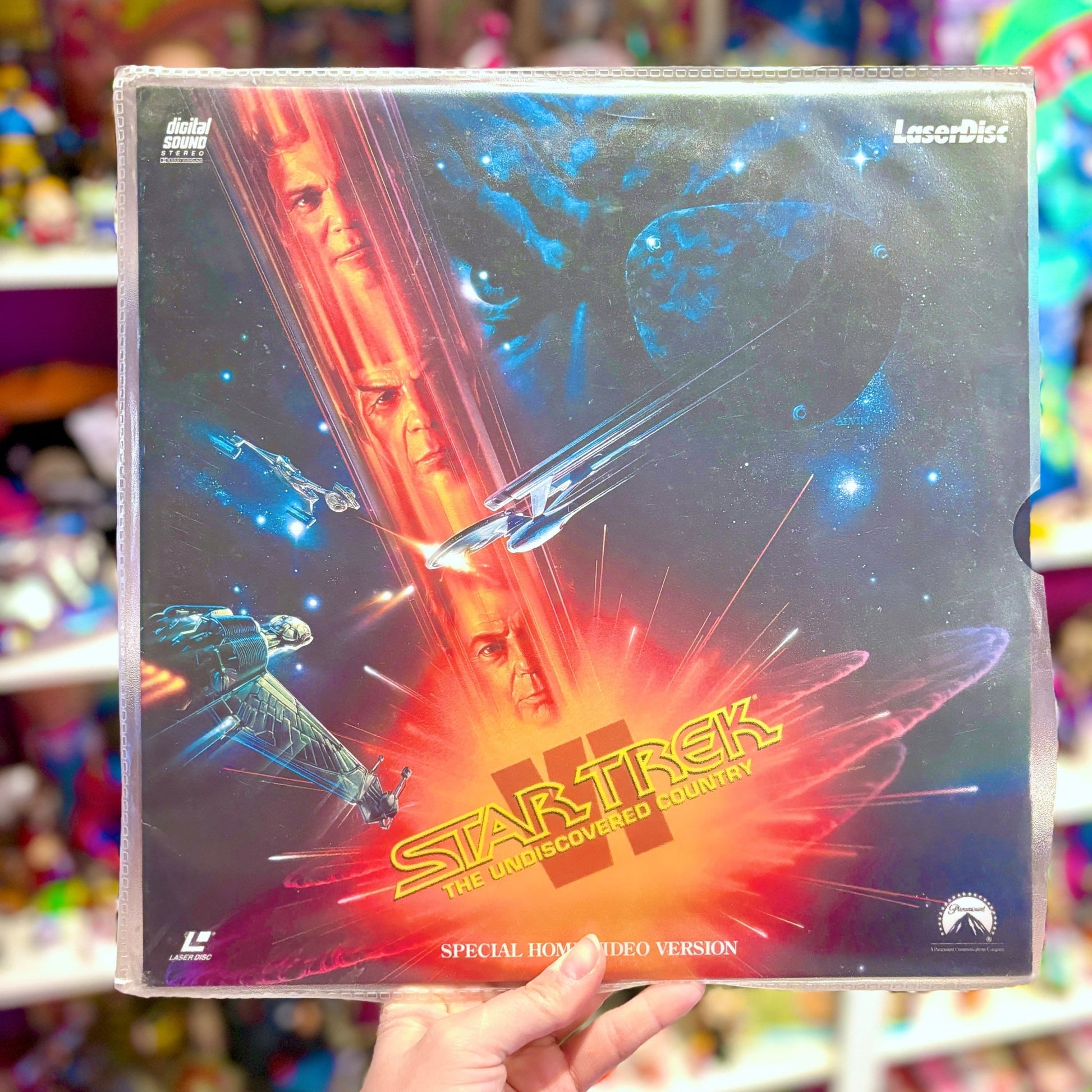 Star Trek VI: The Undiscovered Country (Laserdisc, 90s) - PopCultGang