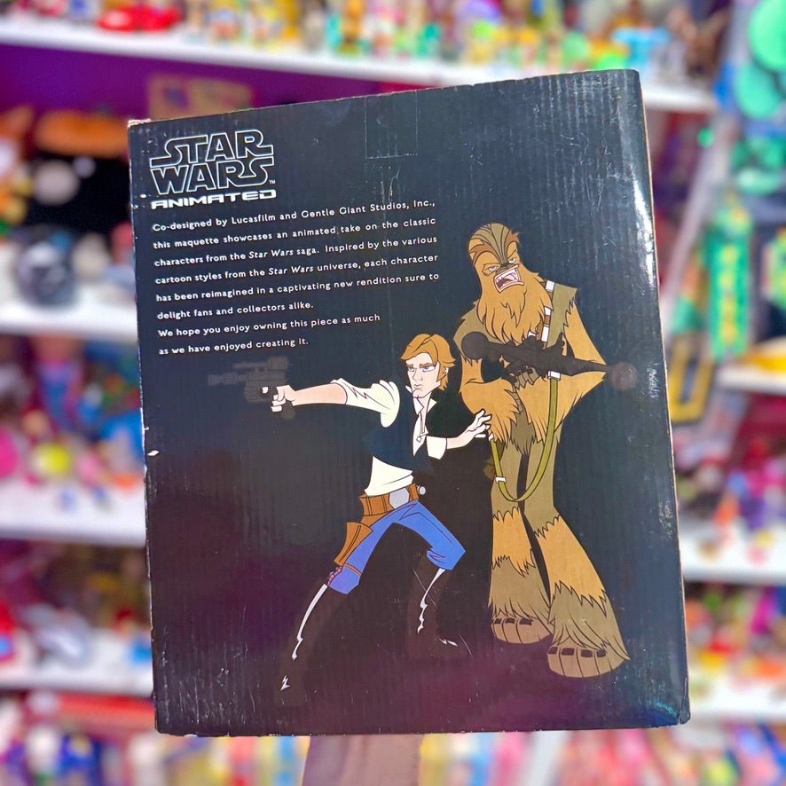 Animated Han Star Wars: Animated - Han Solo Limited Edition Marquette Statue (2007 ...