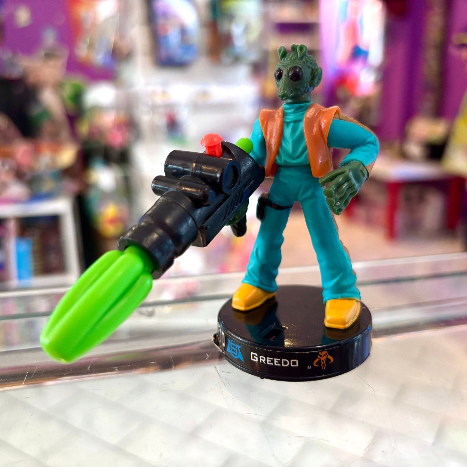 Star Wars Attacktix - Greedo Fett Figure (Hasbro, 2005) - PopCultGang