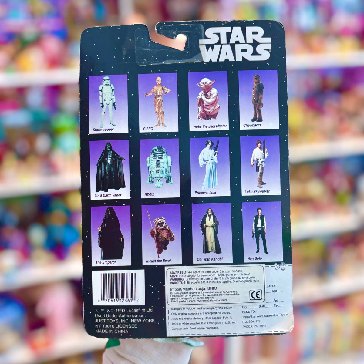 Star Wars: Bend-Ems: Darth Vader Bendable Rubber Action Figure (MOC, Just Toys, 1993) - PopCultGang