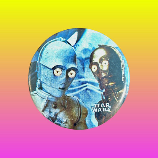 Star Wars: C-3PO Pinback Badge (90s) - PopCultGang