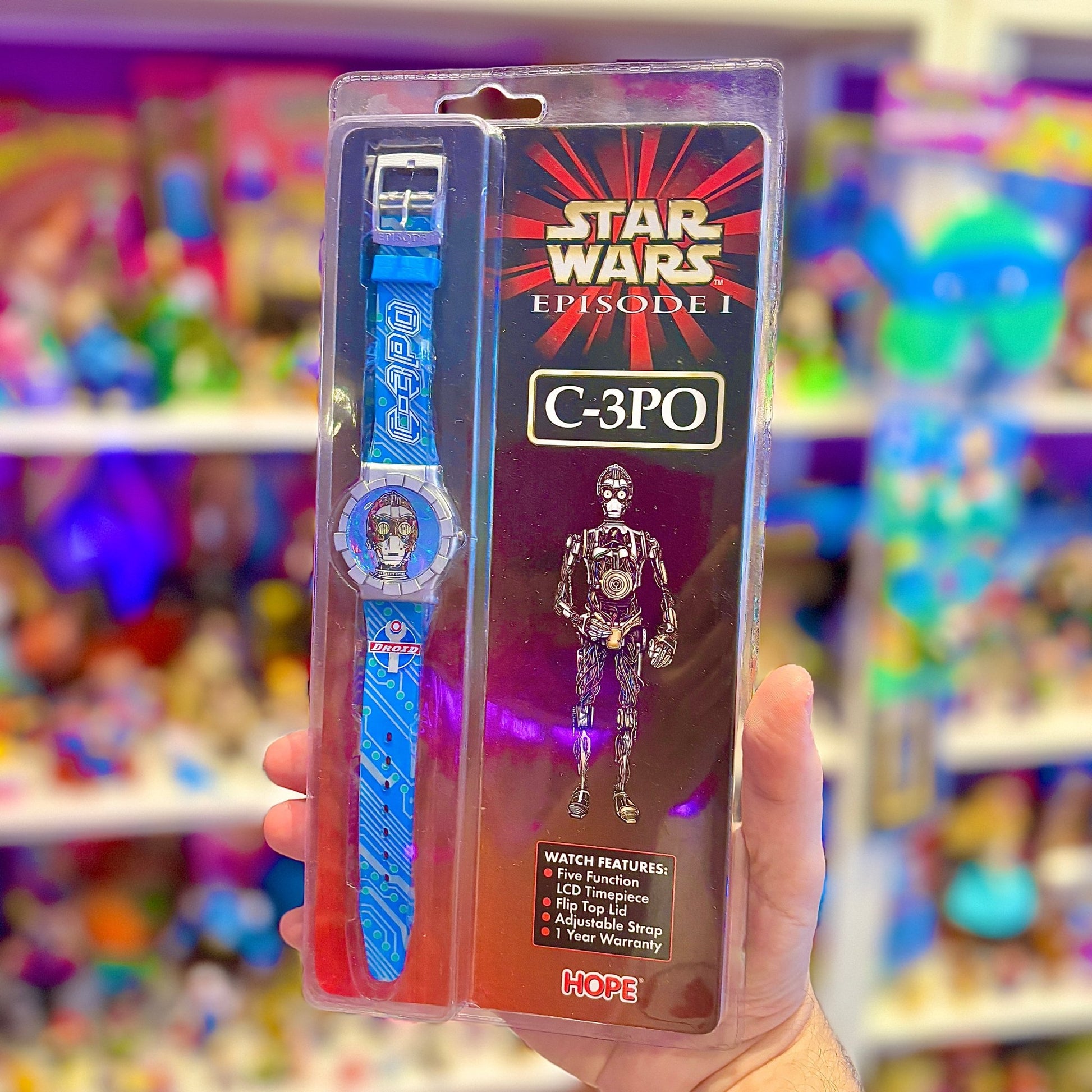 Star Wars Episode 1: C - 3PO Wrist Watch (NIB, 1999) - PopCultGang