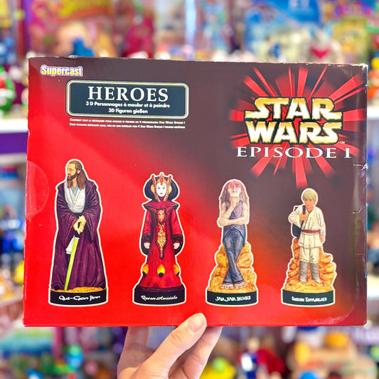 Star Wars Episode 1: Plaster Mold Set - Heroes (1999) - PopCultGang