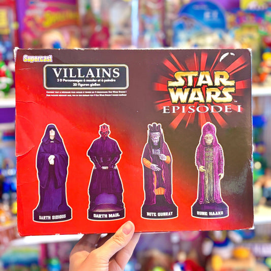 Star Wars Episode 1: Plaster Mold Set - Villains (1999) - PopCultGang