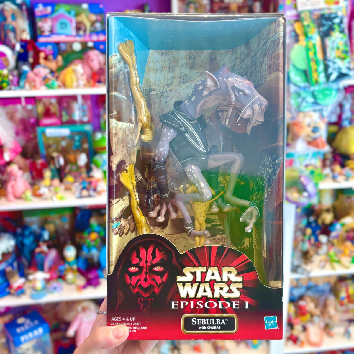 Star Wars: Episode 1 - Sebula with Chubas Doll Set 25 cm (NIB, Hasbro, 1999) - PopCultGang