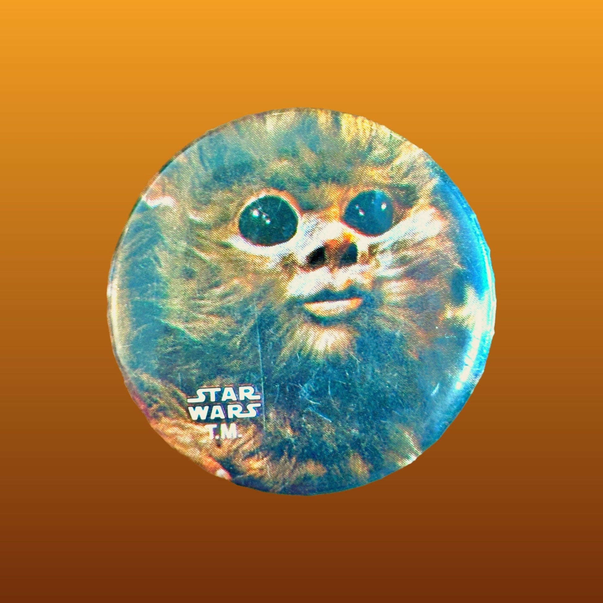 Star Wars: Ewok Pinback Badge (90s) - PopCultGang