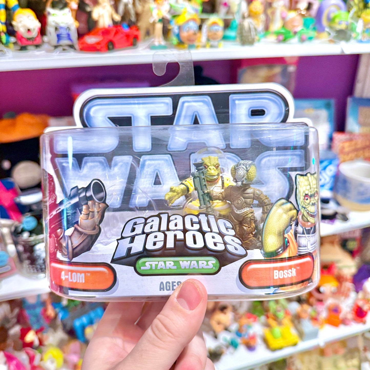 Star Wars: Galactic Heroes - 4 - Lom & Bossk (Playskool, 2001) - PopCultGang