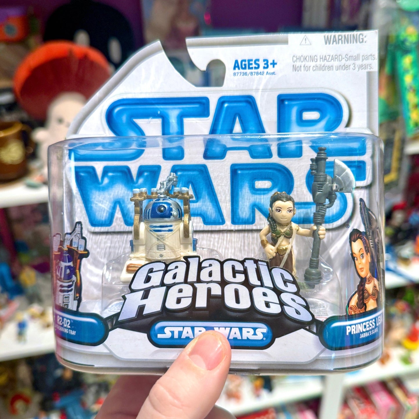 Star Wars: Galactic Heroes - R2D2 & Princess Leia (Playskool, 2001) - PopCultGang