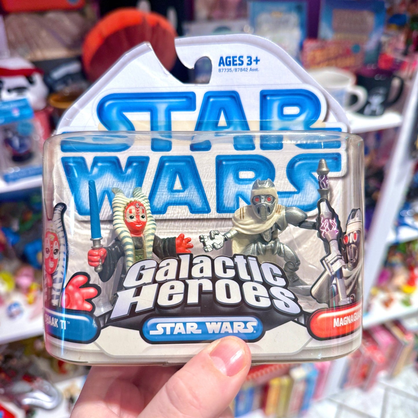 Star Wars: Galactic Heroes - Shaak Ti & MagnaGuard (Playskool, 2001) - PopCultGang