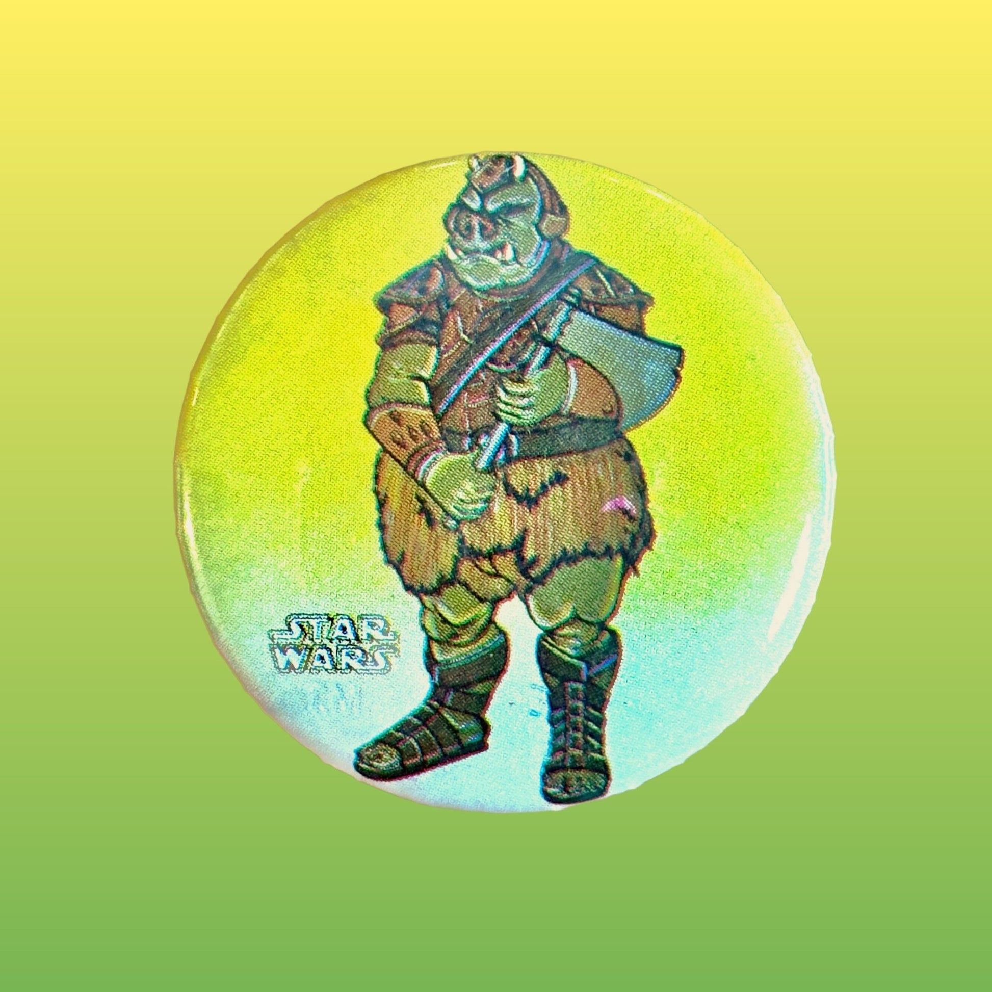 Star Wars: Gamorrean Guard Pinback Badge (Topps, 90s) - PopCultGang