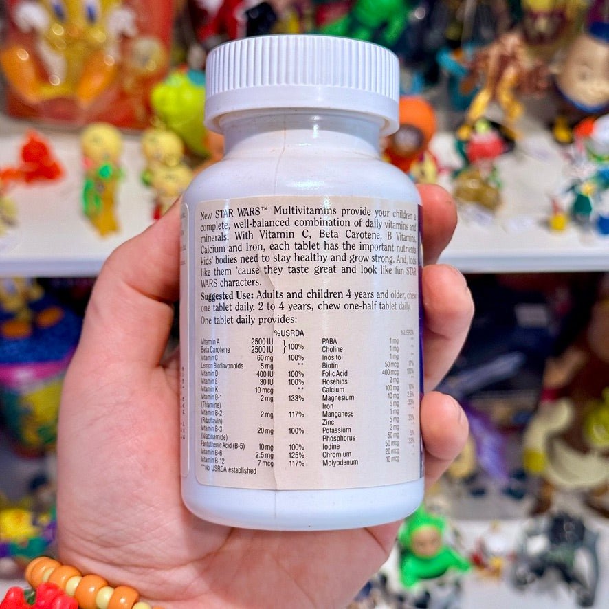 Star Wars: Multivitamins Gummies (new in box, 1991) - PopCultGang